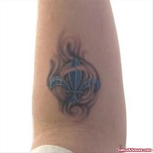Cool Symbol Tattoo On Arm