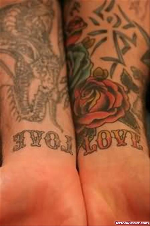 Love Tattoos On Arms