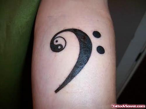 Yin Yang Tattoos On Arm