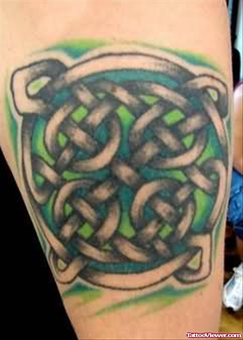 Celtic Knot Tattoo On Arm