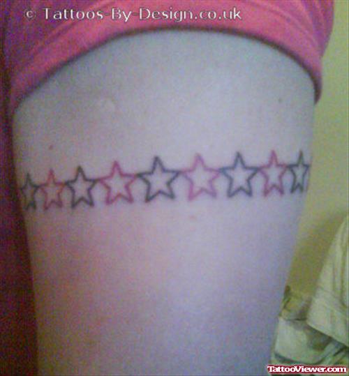 Stars Armband Tattoo