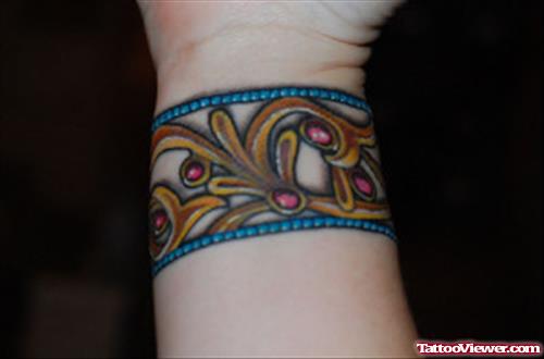 Wrist Band Tattoo