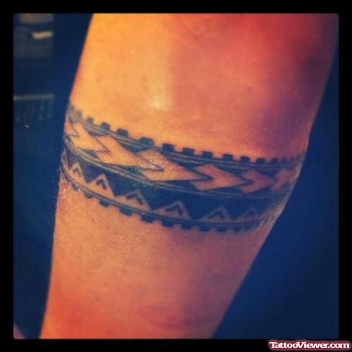 Polynesian Armband Tattoo For Men