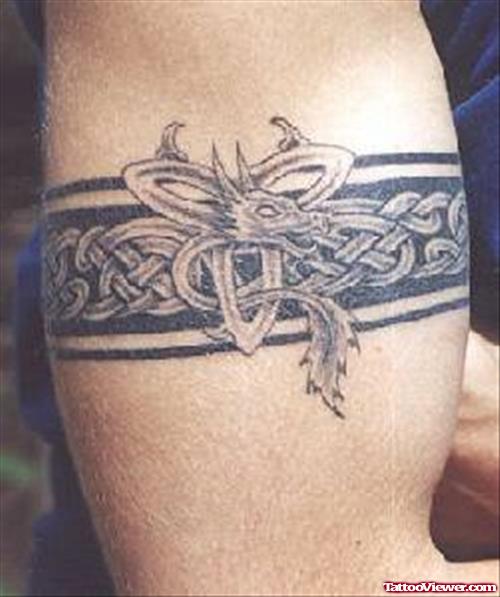 Celtic Knot Armband Tattoo