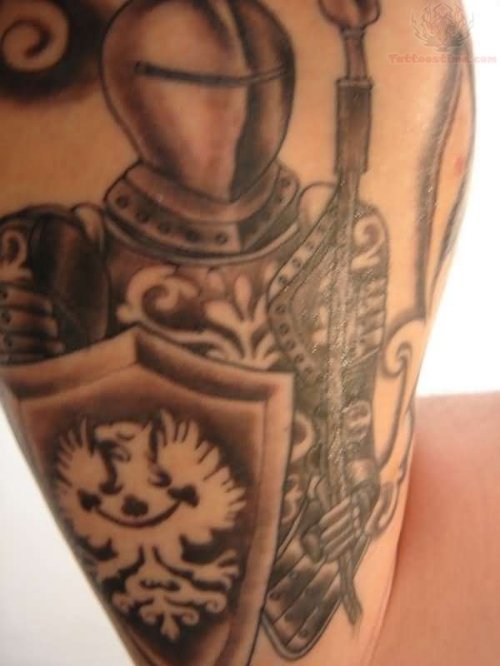 Crest Armor Tattoo