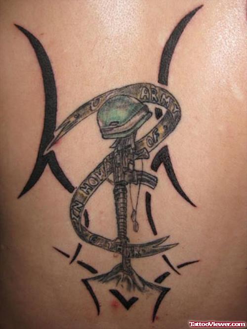Tribal Army Tattoo