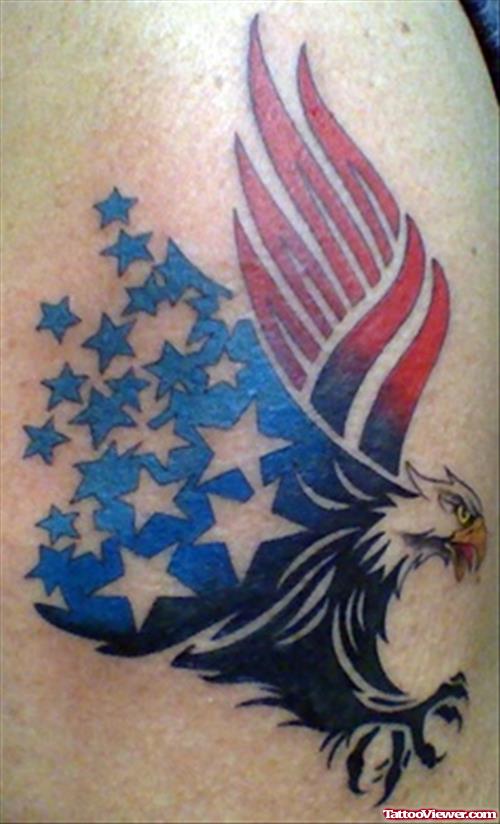 Flying Eagle Us Army Tattoo