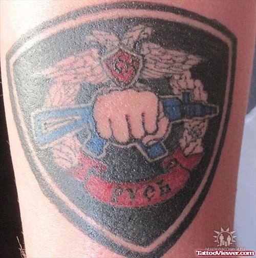 Army Logo Tattoo