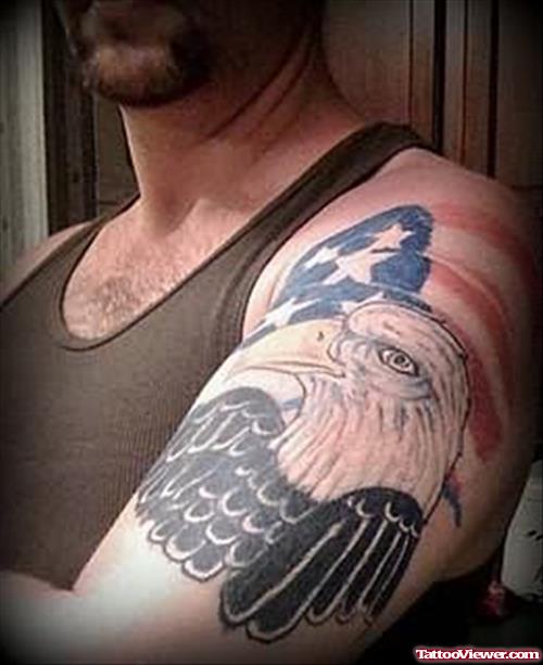 Military Eagle Tattoo