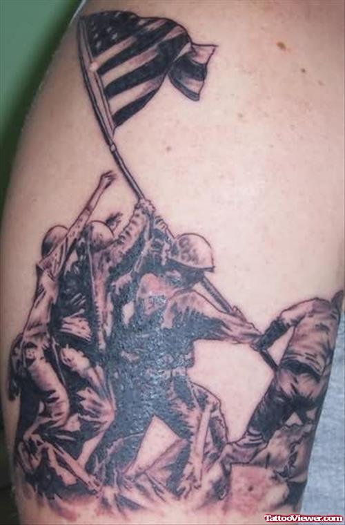 Winning Moment Army Tattoo