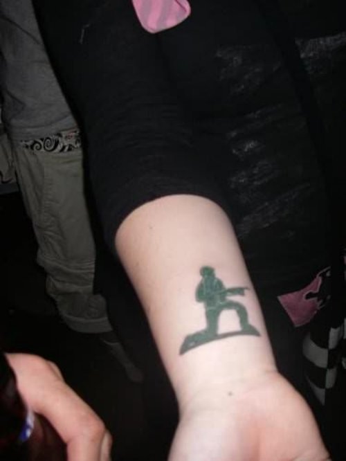 Military Tattoo On Arm