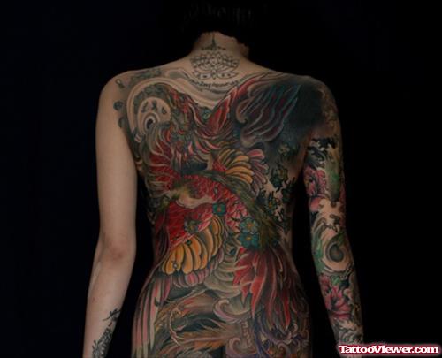 Asian Tattoo On Full Body