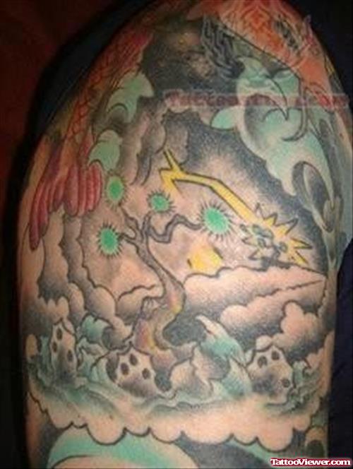 Wild Thunder - Asian Tattoo