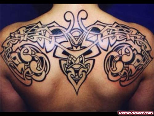Amazing Aztec Upperback Tattoo