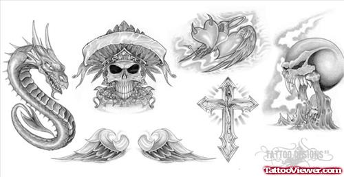 Latest Aztec Tattoos Designs