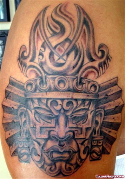 Brilliant Aztec Tattoo