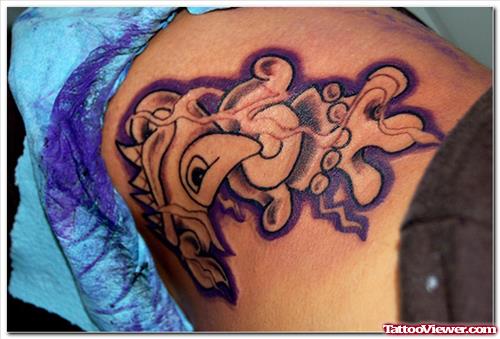 Aztec Tattoo On Side