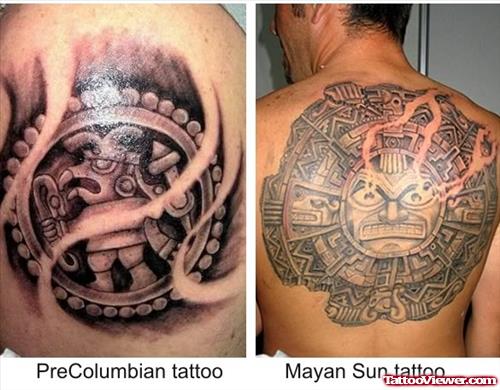 Aztec Tattoos Designs