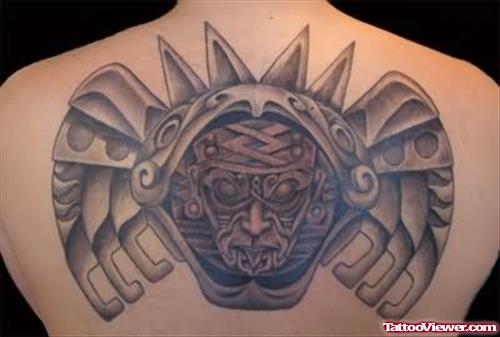 Aztec Crawling Tattoo