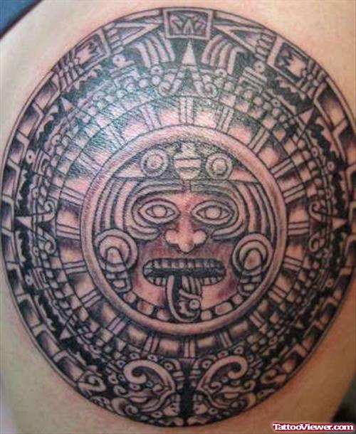 Aztec New Tattoo For Back