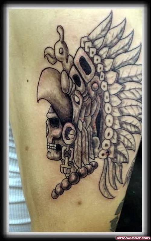 Aztec Warior Tattoo