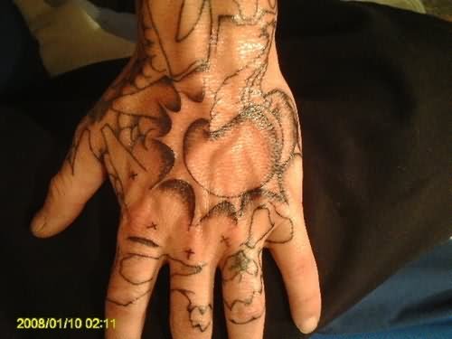 Aztec Tattoo On Hand