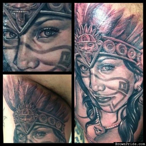Aztec Native Tattoo