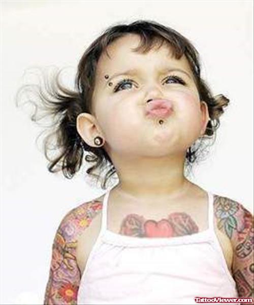 Colored Baby Tattoos