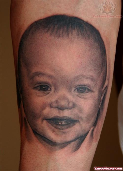 Baby Tattoo On Arm