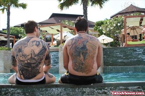 Back Body Tattoos For Men