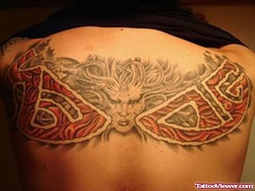 Devilish Back Tattoo