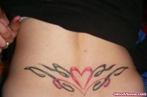 Love Back Tattoo