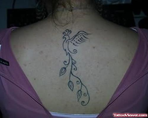 Simple Back Tattoo