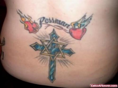 Passion For Love Back Tattoo