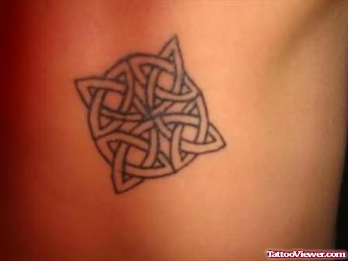 Celtic Knot Tattoo On Back