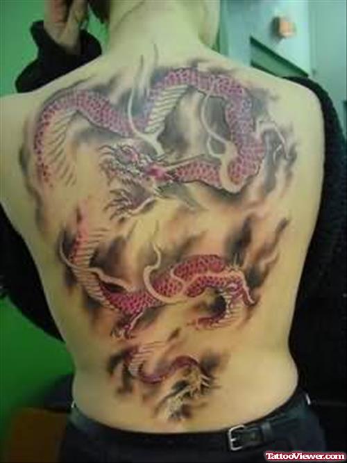 Dangerous Back Tattoo