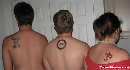 Different Tattoos On Back