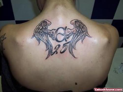Marvelous Wings Tattoo Designs On Back