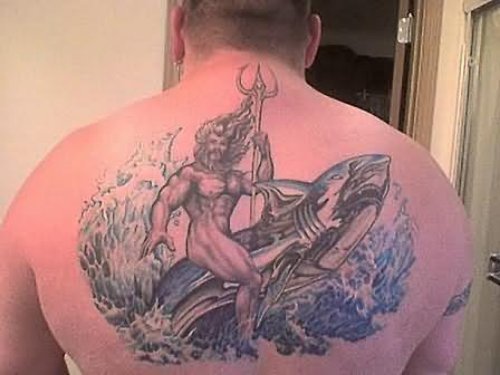 Warrior Fantasy вЂ“ Back Tattoo