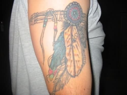 Native American Band Tattoo For Men