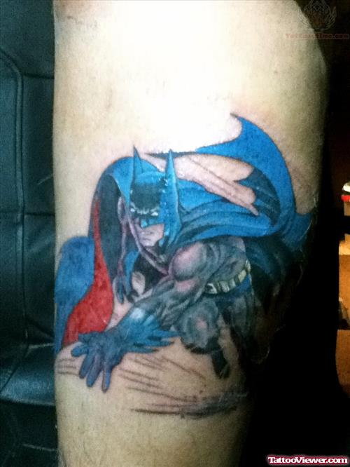 Neal Adams Batman Tattoo