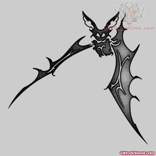 Bat wings Tattoo Pattern