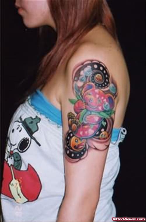 Snarling Bear Tattoos