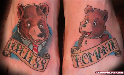 Hope Bear Tattoo