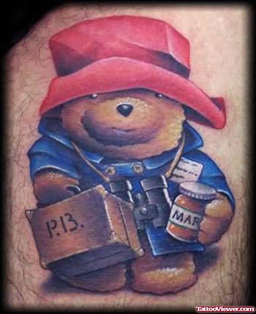 Paddington Bear Tattoos