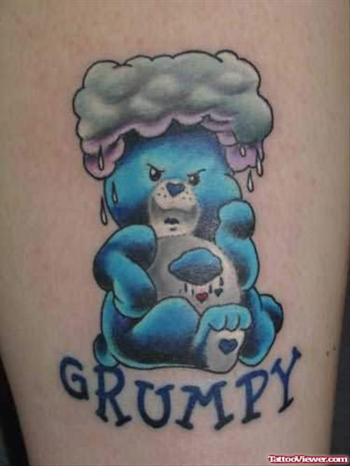 Grumpy - Bear Tattoo