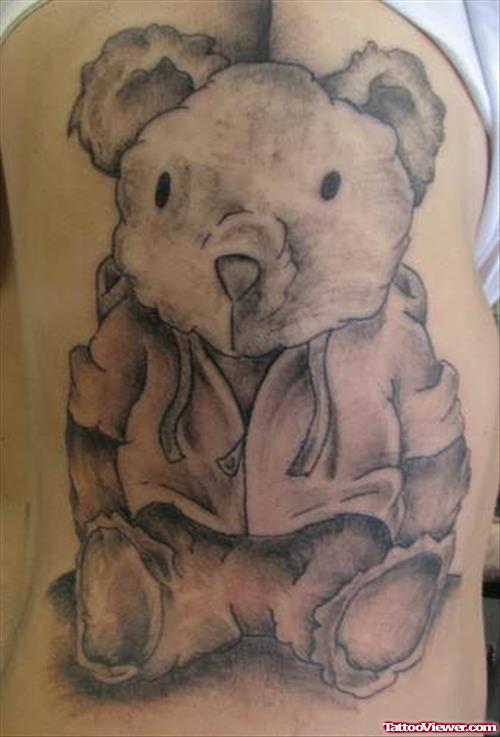 Big Bear Tattoo On Arm