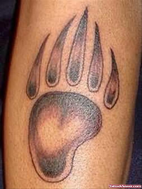 Tattoo of Bear Paws