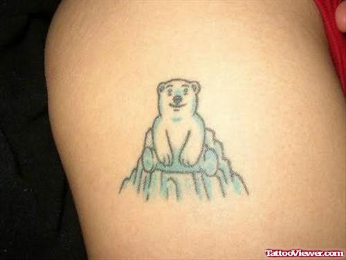Cute Bear Tattoo