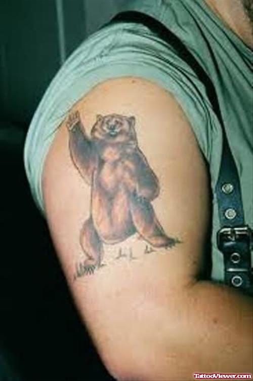 Brown Bear Tattoo
